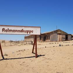 Geisterstadt in der Wüste