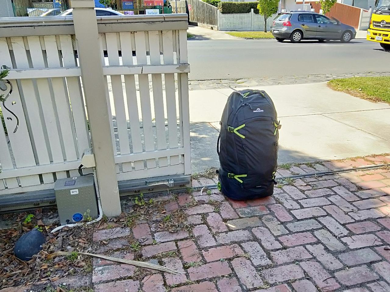 Waiting for the taxi