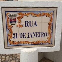 Carmen's Street in Tavira