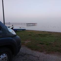 Übernachtungsplatz am See