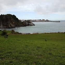 Blick nach Castro Urdiales