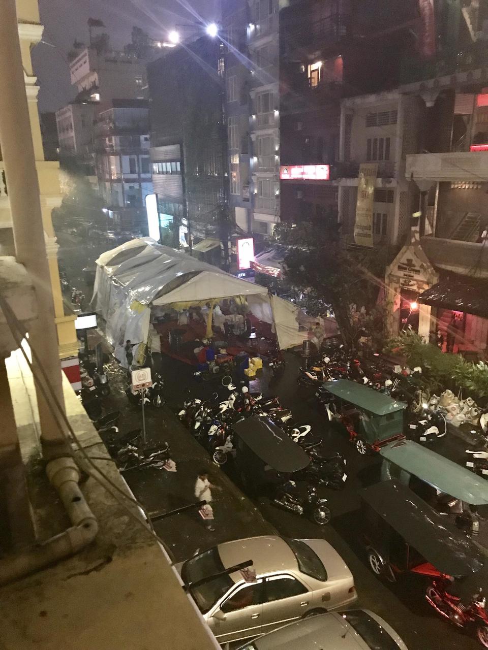 Beginning of the storm