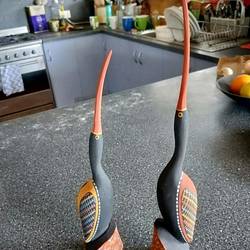 Herons by Mario Munkarra