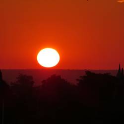 Sonnenaufgang...