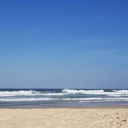 Endlich warm genug für den Strand