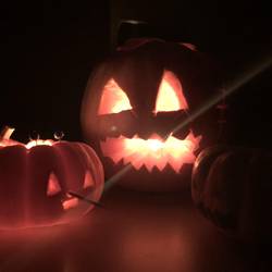 These are our jack o lanterns