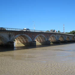 1822 stone bridge across the Dordogne
