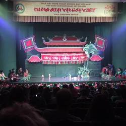 Water puppet show