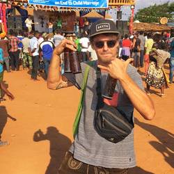 Lederhosen sind natürlich am Start