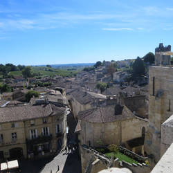 Roof tops of Saint-Emilion