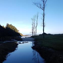 Zum Start gings zum Strand von Cobreces