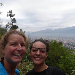 Carola & me @ San Cristóbal