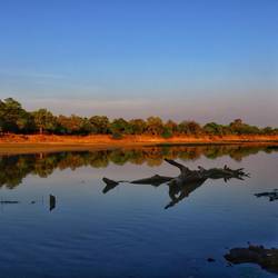 Der Blick aus unserem Zelt