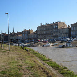 High tide in Blaye