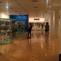 Record cover and concert poster exhibition