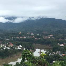 View of Luang Prabang