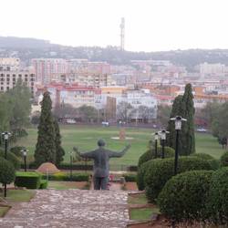 Statue von Nelson Mandela