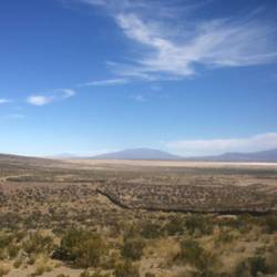 Fahrt nach Santiago, irgendwo vor der chilenischen Grenze