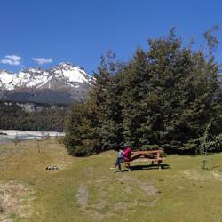 Ziel: Rockburn Hut mit toller Aussicht