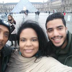 Met up with this great guy who showed us around Paris.