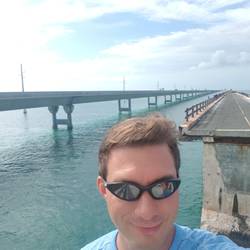 Alte und neue 7-Mile-Bridge