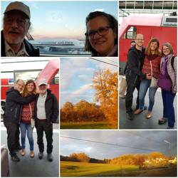 Flug, Bahnsteig Meeting, Ostalb Herbst