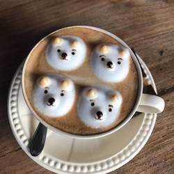 Even the Latte is worth an "awww..."