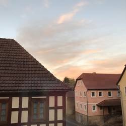 Sunset at home