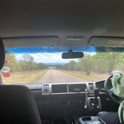 wir nähern uns langsam dem Entabene Game Reserve