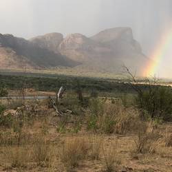 rechter Hand Regenbogen