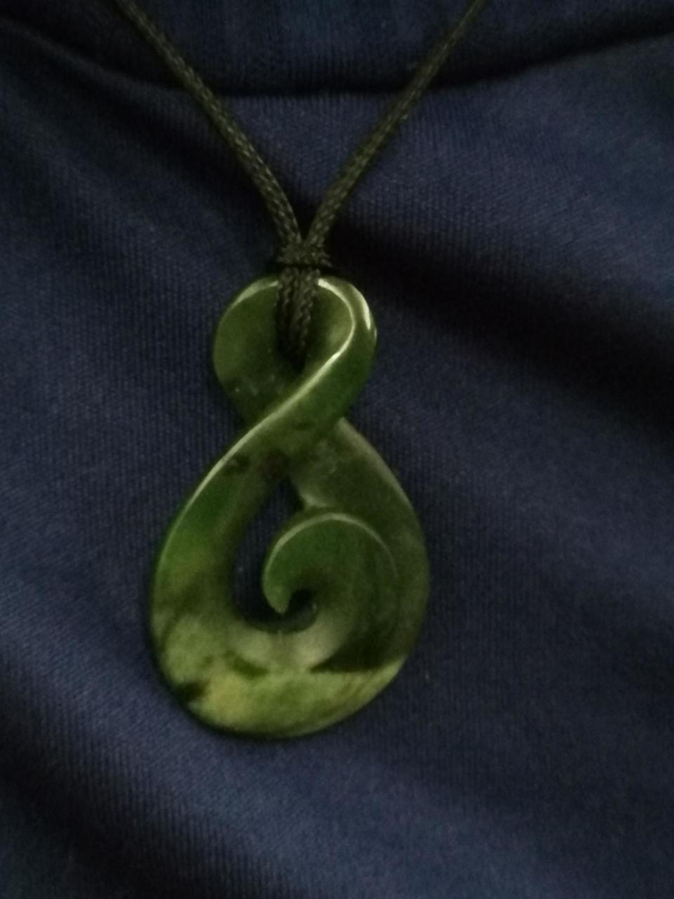 Kumara & Koru Jade Kette mit guter Bedeutung