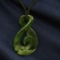 Kumara & Koru Jade Kette mit guter Bedeutung