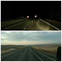 Heading south