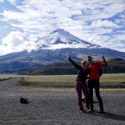 Noch ein Selfie morgens vorm Start auf den Rumiñahui