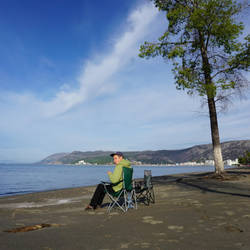 Frühstück am Meer
