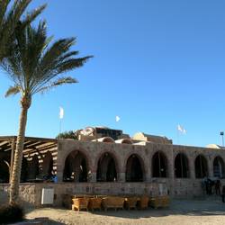 The dive center is just a few steps away from the water!