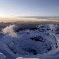 Der nicht ruhende Krater