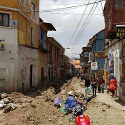 Wegwerkzaamheden @ Potosí