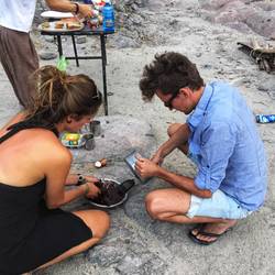 Cookie-Teig-Produktion