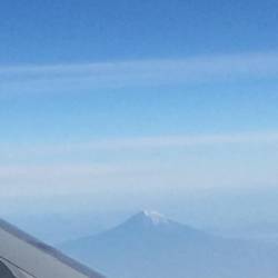 Mt. Fuji from the plane