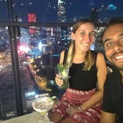 Vue depuis le Air 360 Sky Bar