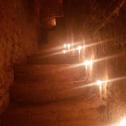 Die Treppe im Tempel