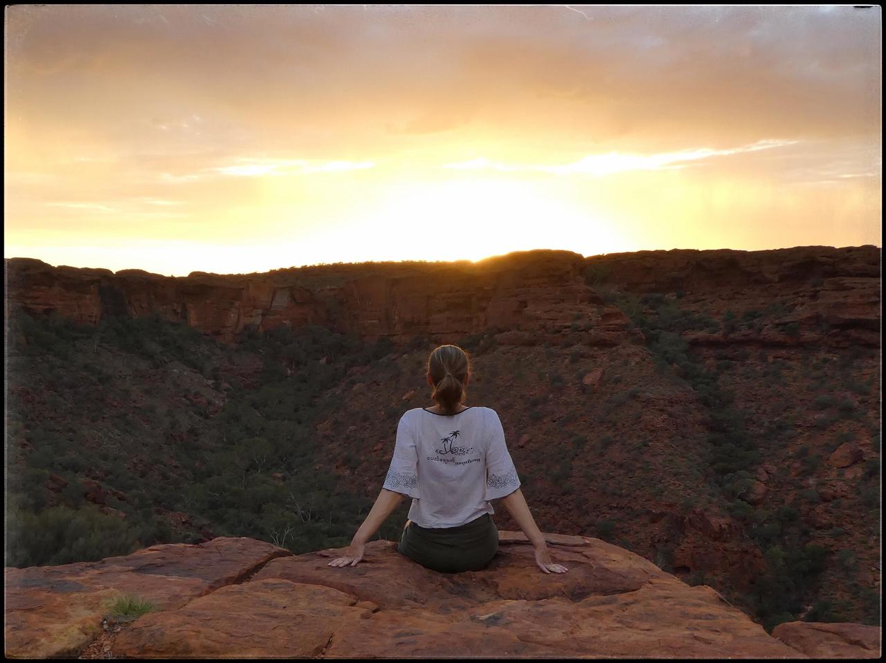 Sonnenaufgang am Kings Canyon