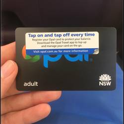 Opal Card für den öffentlichen Nahverkehr