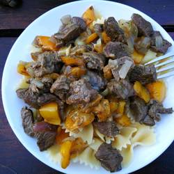 Känguru mit Paprika