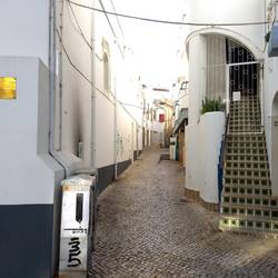 One of many narrow roads