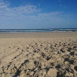 Strand in der Nähe der Unterkunft