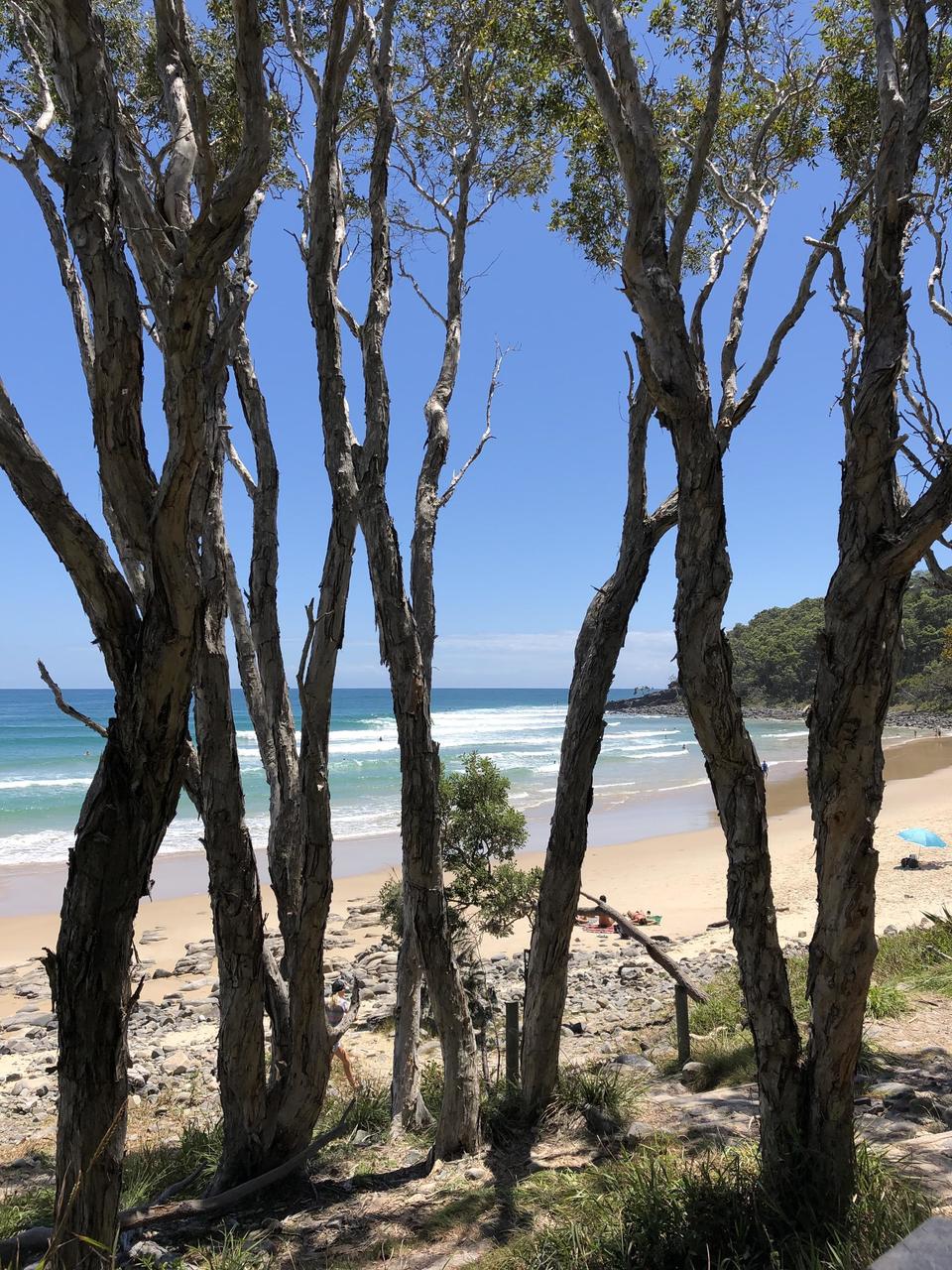 Hinweg kurz nach Niedrigwasser