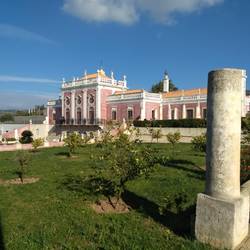 The Pink Palace of Estoi