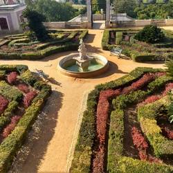 Imagine the work needed to maintain this formal garden